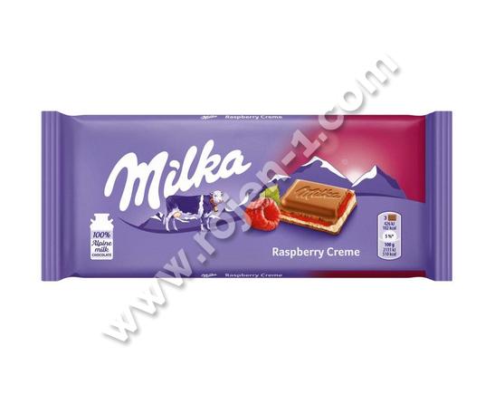 Milka малинов крем 100 г