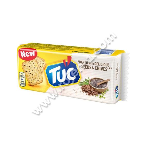 TUC seeds & chives 105g